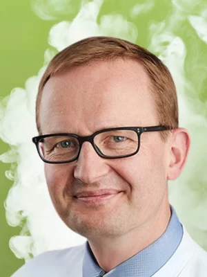 Porträt Prof. Dr. med. Bernd Schmidt, Lungenkrebsexperte DKG