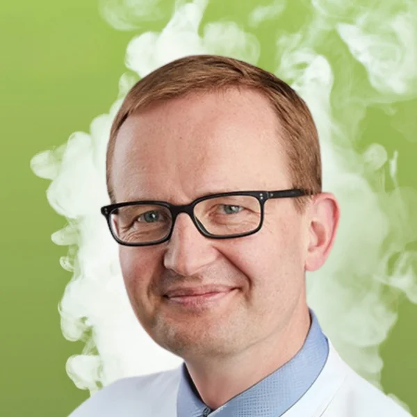 Porträt Prof. Dr. med. Bernd Schmidt, Lungenkrebsexperte DKG